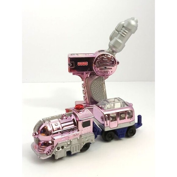 Geotrax Midnight Flier Chromed Purple Metallic Remote Control Train - Picture 3 of 10